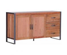 Gutmann Factory Sideboard Alvara, Fronten mit Rattan Geflecht beige Sideboards Kommoden