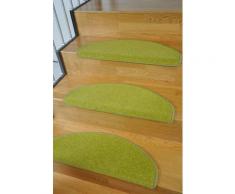 Stufenmatte Trend Living Line stufenförmig Höhe 8 mm maschinell getuftet, grün, Neutral, grün