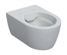 GEBERIT Tiefspül-WC iCon Neu, (Set), Wand-WC weiß, ohne Beschichtung weiß WC-Becken WC Bad Sanitär