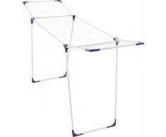 Leifheit Wäscheständer Classic 180 Solid, weiß, blau-weiß