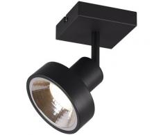 TRIO Leuchten Wandstrahler Leon, GU10 schwarz Deckenstrahler Strahler Spots Lampen