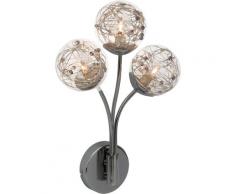 Brilliant Leuchten Wandleuchte, G9, Joya Wandleuchte 3flg chrom silberfarben LED-Lampen LED-Leuchten SOFORT LIEFERBARE Lampen
