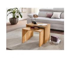 Home affaire Satztisch, braun, eiche