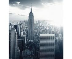Vliestapete The Empire State Building grau Fototapeten Tapeten Bauen Renovieren