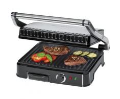 Kontaktgrill BOMANN "KG 2242 CB" Kontaktgrill_Standgrill_Tischgrill_Teppanyakigrill schwarz Elektrogrills schwarz, 29x23cm