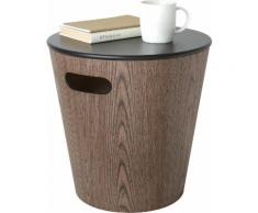 Umbra Ablagetisch Woodrow Storage Stool braun Beistelltische Tische Tisch