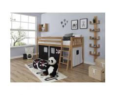 Ticaa Hochbett Eric beige Kinder Hochbetten Kinderbetten Betten