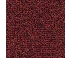 Bodenmeister Teppichboden Schlinge gemustert, rechteckig, 6 mm Höhe, Meterware, Breite 500 cm, uni, Wunschmaß rot Bodenbeläge Bauen Renovieren