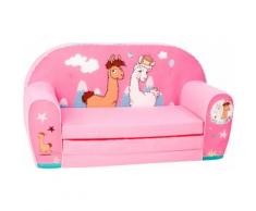 Knorrtoys Sofa NICI La-La-Lama Lounge, für Kinder; Made in Europe rosa Kinder Kindersessel Kindersofas Kindermöbel Sofas