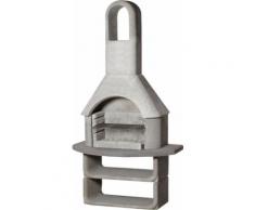 Buschbeck Grillkamin Toledo, BxTxH: 110x65x206 cm grau Grillkamine Grill Haushaltsgeräte Grills