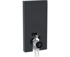 GEBERIT Vorwandelement WC Monolith, (Komplett-Set), für Stand-WC 101cm schwarz Sanitärtechnik Bad Sanitär