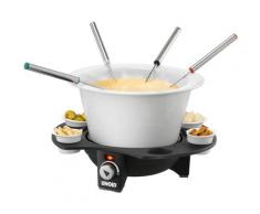 Unold Elektro-Fondue Élégance 48645, 8 Fonduegabeln, 1,5 Liter schwarz Fondue Küchenkleingeräte Haushaltsgeräte Fondues