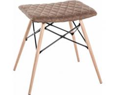 HAKU Hocker braun Polsterhocker Sessel und Sofas Couches