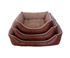 SILVIO design Tierbett Monty braun Hundebetten -decken Hund Tierbedarf
