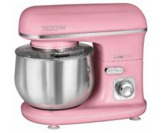 CLATRONIC Küchenmaschine KM 3711 pink, 1100 Watt, Schüssel 5 Liter rosa Multifunktionsküchenmaschinen Küchenmaschinen Haushaltsgeräte ohne Kochfunktion