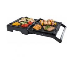 Steba Kontaktgrill FG 56 2000 Watt, silberfarben, silberfarben