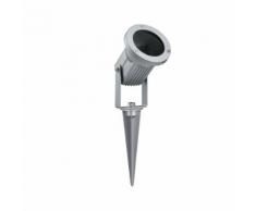 Paulmann LED Gartenstrahler Pflanzenleuchte mit Spieß SpecialLine Alu max. 28W GU10, 1 St. silberfarben Außenleuchten Lampen Leuchten sofort lieferbar