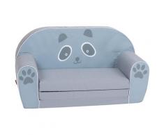 Knorrtoys Sofa Panda Luan, für Kinder; Made in Europe grau Kinder Knorr Toys