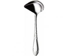 nurso Soßenlöffel Nina, (1 tlg.), Edelstahl 18/10 silberfarben Servierbesteck Besteck Messer Haushaltswaren