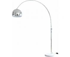 SIT,Bogenlampe silberfarben Bogenlampen Stehleuchten Lampen Leuchten