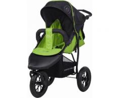 Knorrbaby Jogger-Kinderwagen "Joggy S Happy Colour grün", grün, Unisex, grün-schwarz