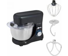 exquisit Küchenmaschine KM 3101 sw, 1000 W, 4,5 l Schüssel schwarz Multifunktionsküchenmaschinen Küchenmaschinen Haushaltsgeräte