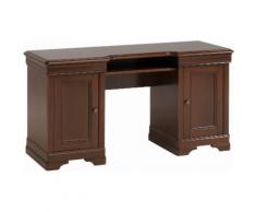 Premium by Home affaire Schminktisch »Armonia« 146 cm breit, teilmassiv, braun, nussbaumfarben