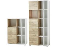 GERMANIA Büro-Set GW-Lioni (Set, 2-tlg) weiß Arbeitszimmer Büro Made in Germany - Möbel Arbeitsmöbel-Sets