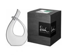 Eisch Dekanter, No Drop Effekt, mundgeblasen, verschlungene Form, 750 ml farblos Dekanter Karaffen, Krüge und Geschirr, Porzellan Tischaccessoires Haushaltswaren
