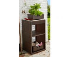 HANSE GARTENLAND Pflanztisch Sideboard, BxTxH: 50x46x91 cm braun Pflanztische Gewächshäuser Garten Balkon