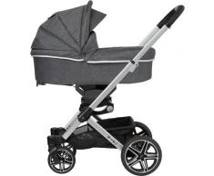 Hartan Kombi-Kinderwagen Vip GTX, 22 kg, mit Falttasche; Made in Germany; Kinderwagen grau Baby Ab Geburt Altersempfehlung