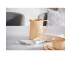Guido Maria Kretschmer Home&Living Wasserkrug Naturals, Steingut gelb Karaffen, Krüge und Dekanter Geschirr, Porzellan Tischaccessoires Haushaltswaren