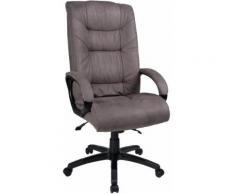 Duo Collection Chefsessel Leer XXL, mit gepolsterten Armlehnen braun Sessel Wohnzimmer
