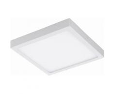 Eglo LED Deckenleuchte Badleuchte 1flg 30x30 cm FUEVA 1, weiß, weiß