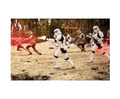 Vliestapete Star Wars Imperial Strike Komar Comic, bunt, bunt