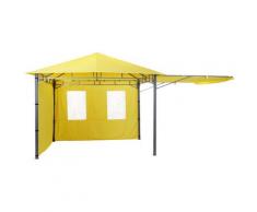 Tepro Pavillonseitenteile, (Set bestehend aus 1 Seitenteil geschlossen, mit 2 Fenstern), passend für Pavillon Lehua und Waya gelb Pavillons Garten Balkon Pavillonseitenteile