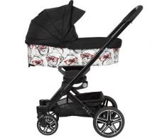 Hartan Kombi-Kinderwagen Vip GTX, 22 kg, mit Falttasche; Made in Germany; Kinderwagen schwarz Baby Ab Geburt Altersempfehlung