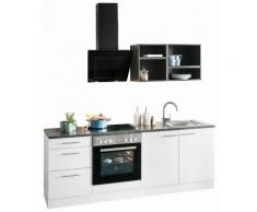 OPTIFIT Küchenzeile Mini, ohne E-Geräte, Breite 210 cm grau Singleküchen Küchenzeilen -blöcke Küchenmöbel Arbeitsmöbel-Sets