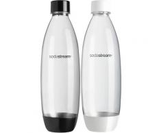 SodaStream Wasserkaraffe (2-tlg), farblos, Neutral, transparent-weiß-schwarz