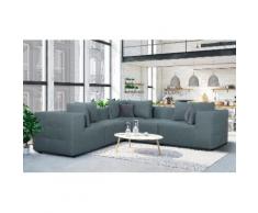 Places of Style Ecksofa Novum, grün, Neutral, petrol