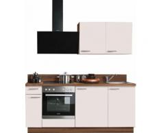 Express Küchen Küchenzeile Scafa EEK C beige Küchenzeilen mit Geräten -blöcke Küchenmöbel Arbeitsmöbel-Sets