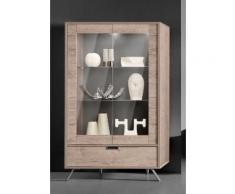 LC Vitrine Palma, Höhe 176 cm braun Vitrinen