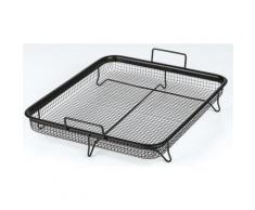 GOURMETmaxx Grillkorb Heißluft schwarz für Backofen, schwarz, Neutral, schwarz