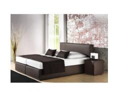 Places of Style Boxspringbett Carva grau Einzelbetten Betten Komplettbetten