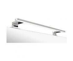 ADOB Aufbauleuchte Spiegelleuchte, Tageslichtweiß, 60 cm silberfarben Aufbauleuchten Möbelleuchten Lampen Leuchten