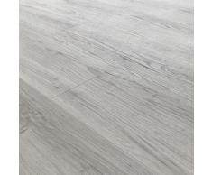 Arbiton Vinylboden AMARON Mineral Langdiele 5G 5.0/0.55 Eiche Alaska, (1 St.), in Holzoptik natur, hellgrau, cappuccino PVC Bodenbeläge Bauen Renovieren