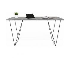 TemaHome Schreibtisch melamine, schwarz Schreibtische Bürotische und Büromöbel