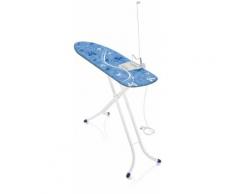 Leifheit Bügelbrett Air Board M Shoulder Fit Compact Plus, Bügelfläsche 38 cmx120 cm, Bügelfläche 38x120 cm blau Bügelbretter Küche Ordnung