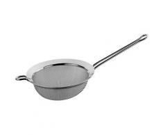 PINTINOX Küchensieb Professional, mit langem Griff, feine Löcher, Edelstahl 18/10, spülmaschinengeeignet silberfarben Kochen und Backen Haushaltswaren sofort lieferbar