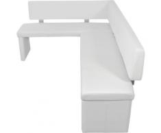 byLIVING Eckbank Cardy, Breite langer Schenkel 194 oder 214 cm, Bezug aus Kunstleder weiß Eckbänke Sitzbänke Stühle